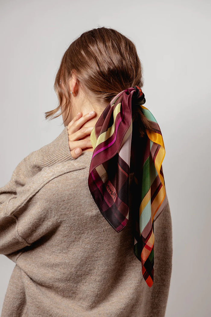 Petra silk scarf