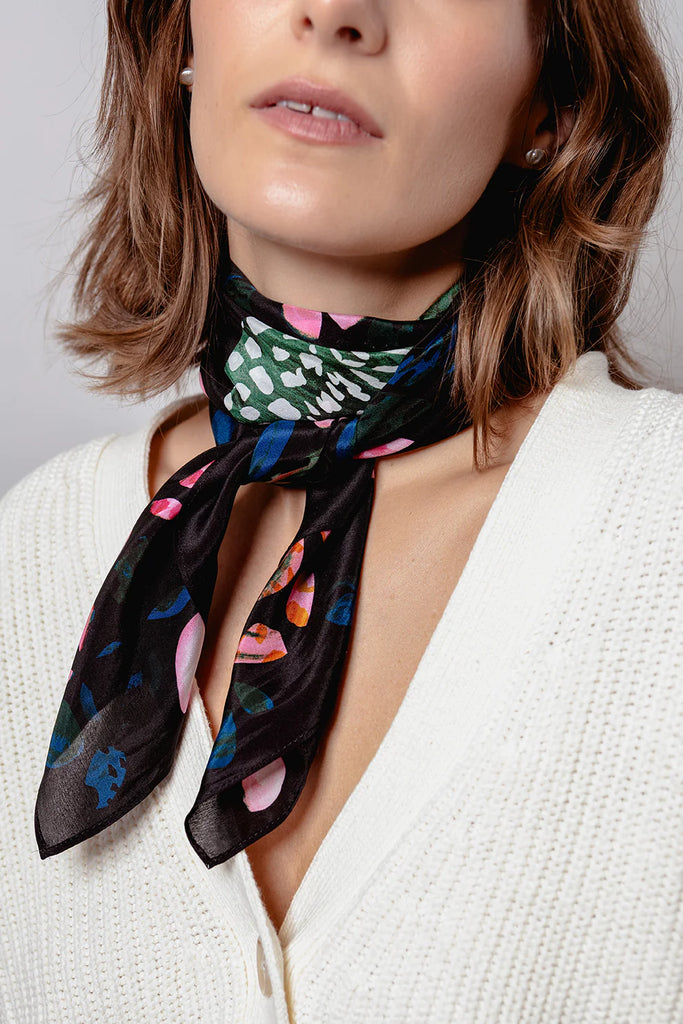 Steina silk scarf