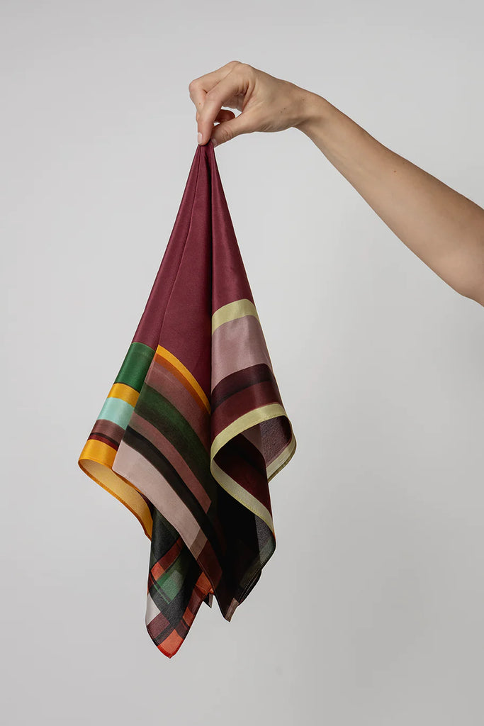 Petra silk scarf