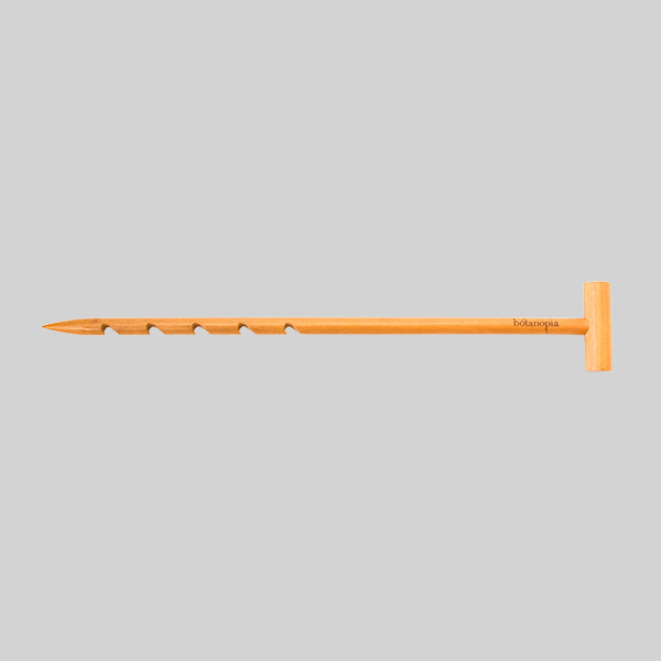 Wooden soil checker