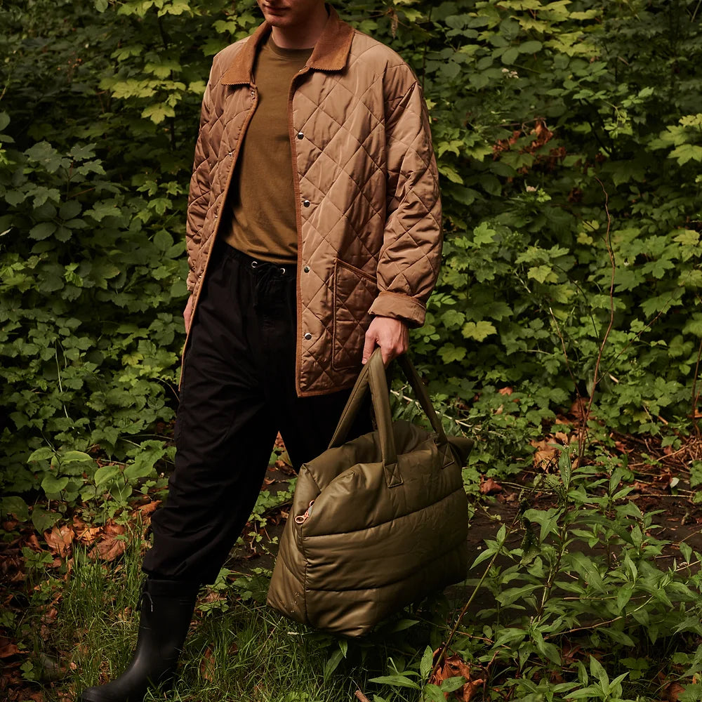 Græn Camill Helgartaska / Capers Camill Weekend Bag