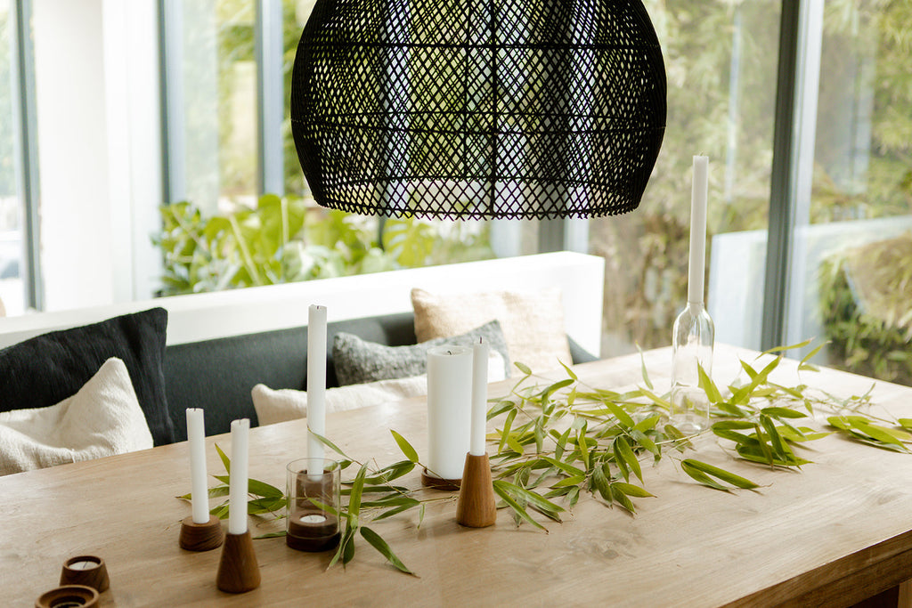 Löng kerti, off-white - 10stk í pakka