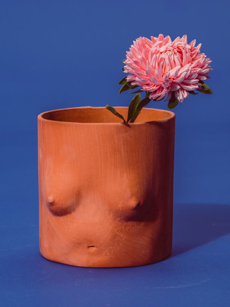 Terracotta Girl plöntupottur
