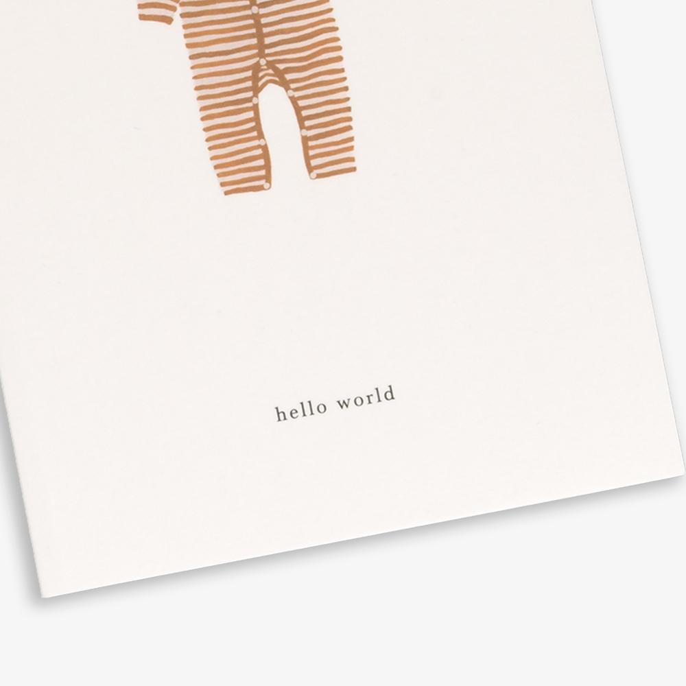 Tækifæriskort / Hello World