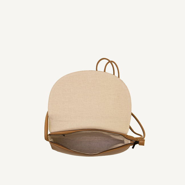 Peanut Soma vegan hliðartaska  / Soma vegan bag in peanut