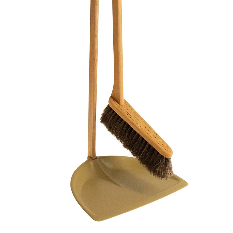Fægiskófla & Kústur á Standi / Standing dustpan & Brush Set