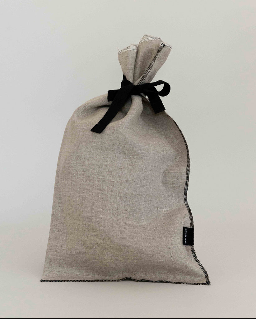 Hör brauðpoki  - Linen bread bag