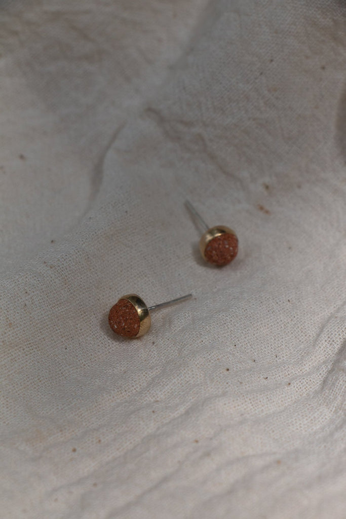Muli eyrnalokkar / Muli earrings (clay or slate)