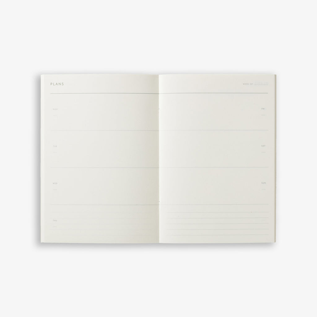 Vikuskipulagsbók / Weekly Planner Notebook
